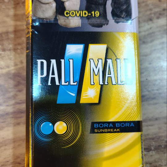 Cigarros Pall Mall.