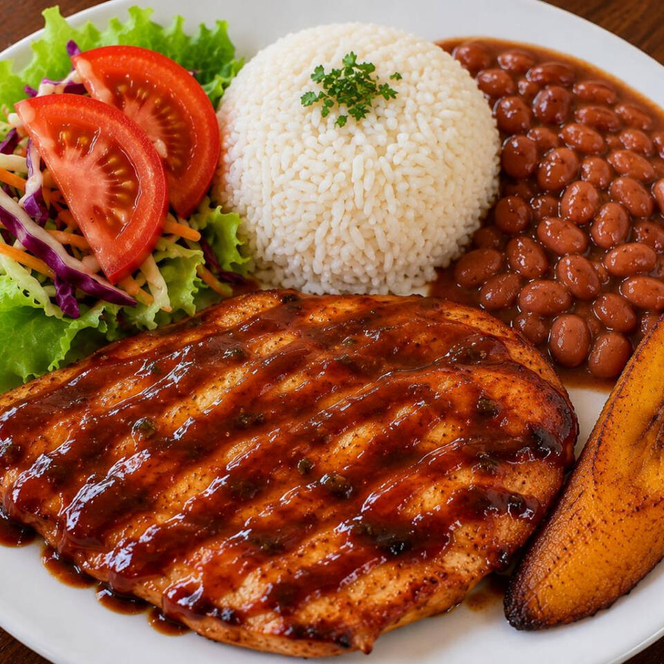 PECHUGA EN SALSA BBQ