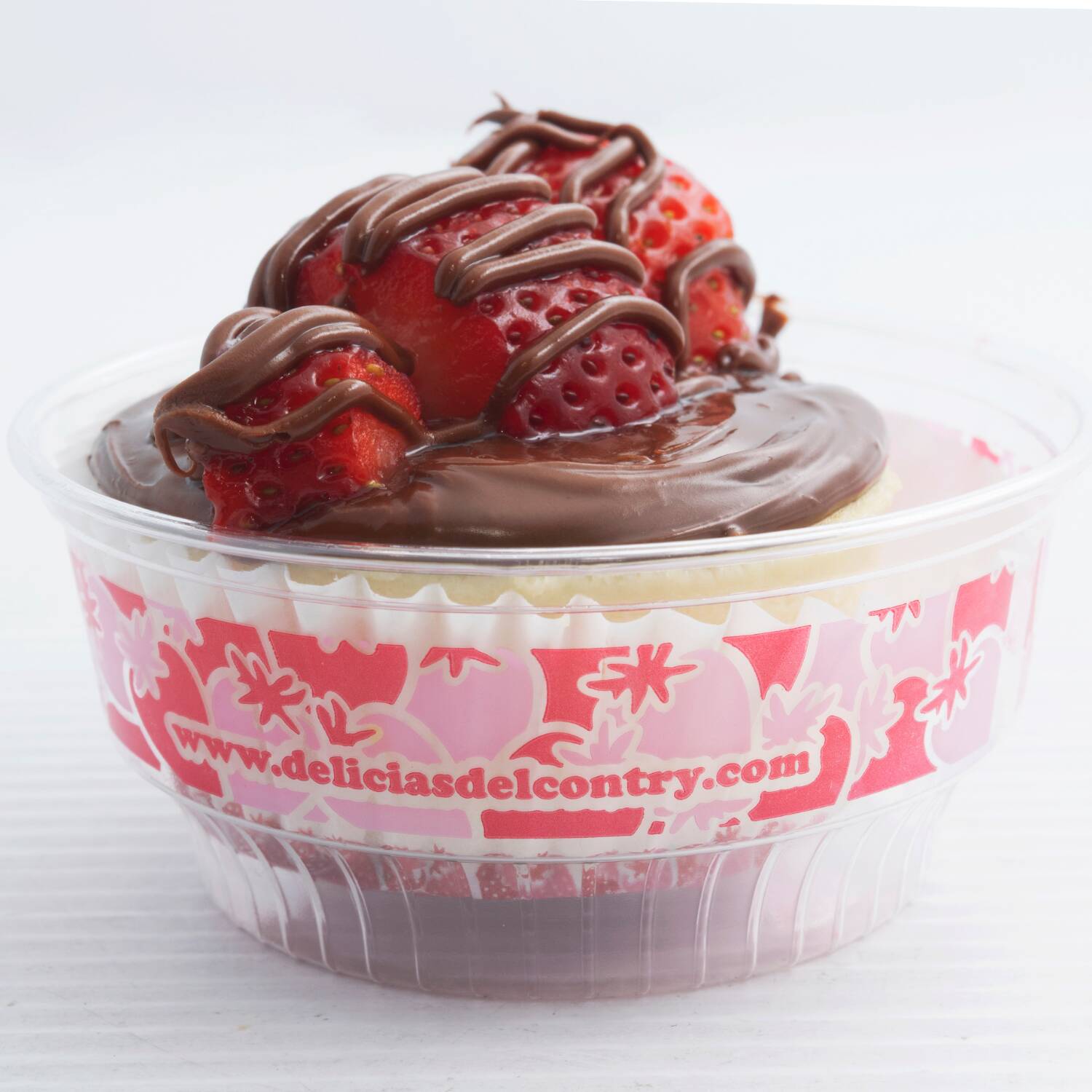 Mini Pay de Fresa con Nutella
