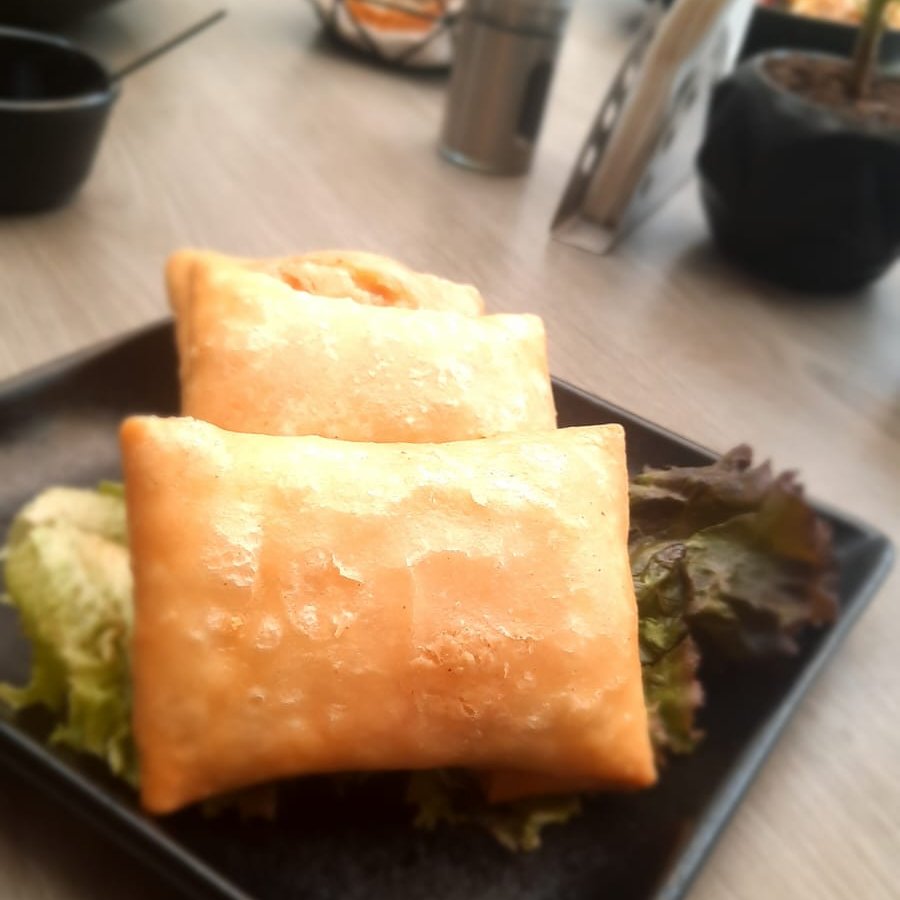 Empanadas de Jamón con Champiñones
