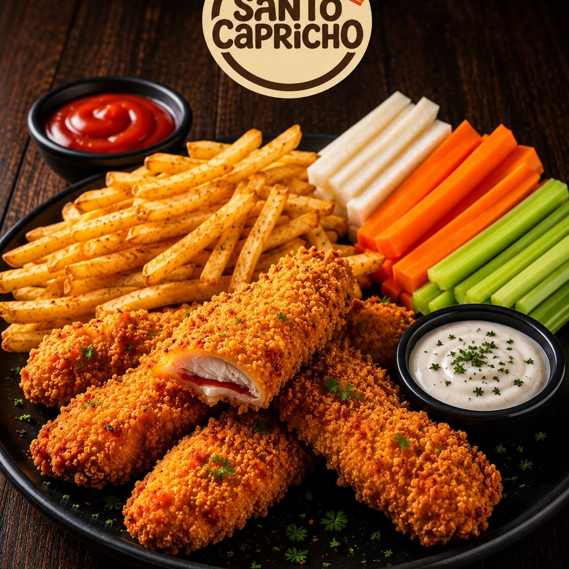 Combo Nuestro CAPRICHO PERFECTO (4Tenders+Papas)