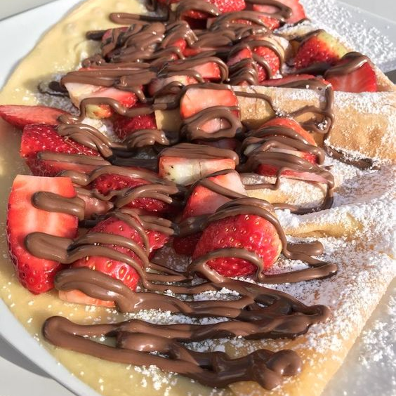 CREPA NUTELLA & FRESAS NATURALES