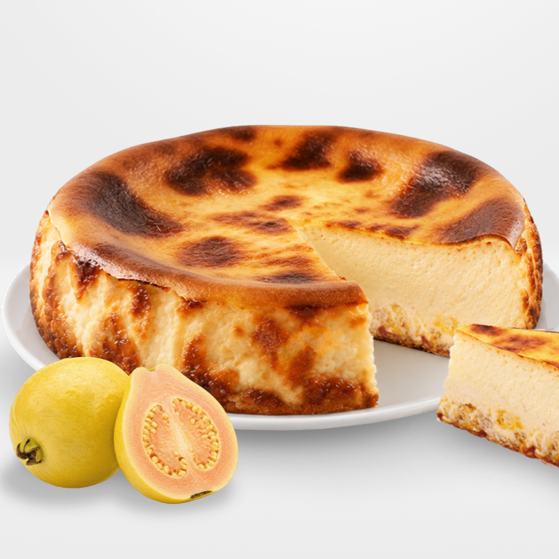Tarta Vasca de Guayaba