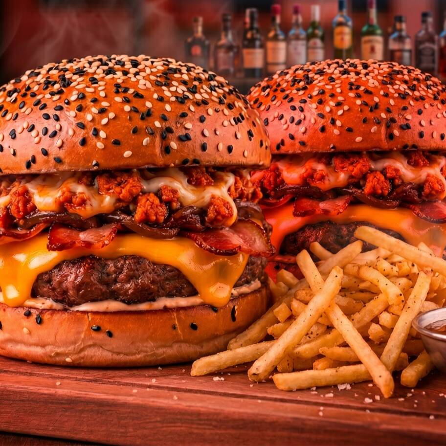 2 Choriburguer +papas Ala Francesa
