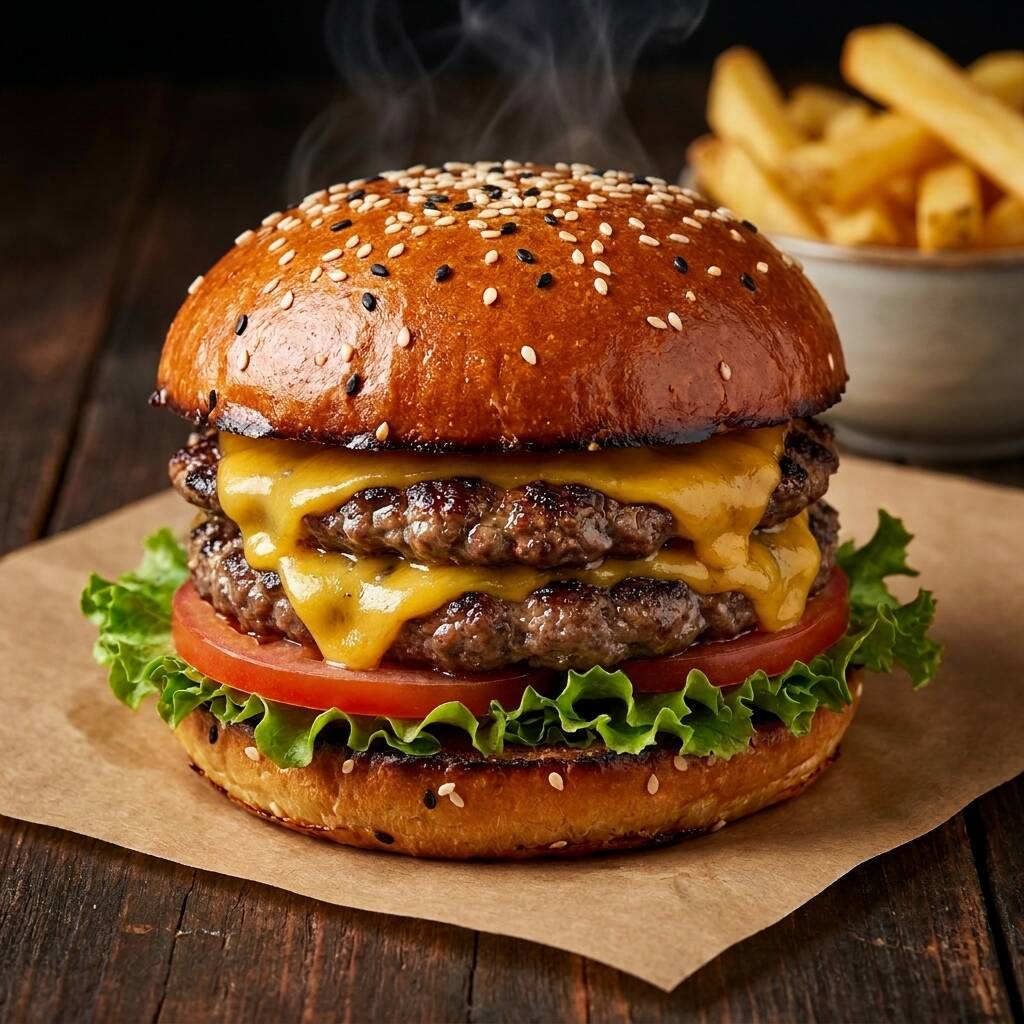 Hamburguesa Doble Especial