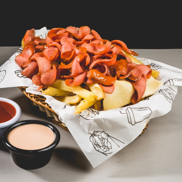 Salchi Royal + Refresco