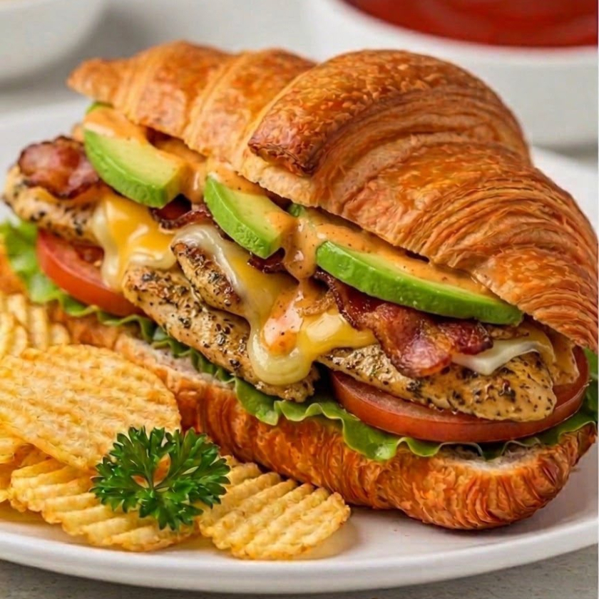 Avocado Melt Croissant