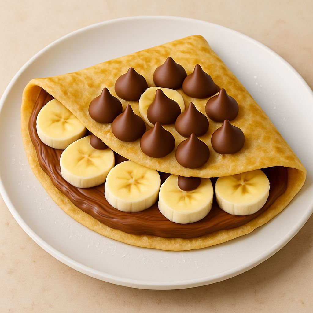 Crepa Platano Chocolate