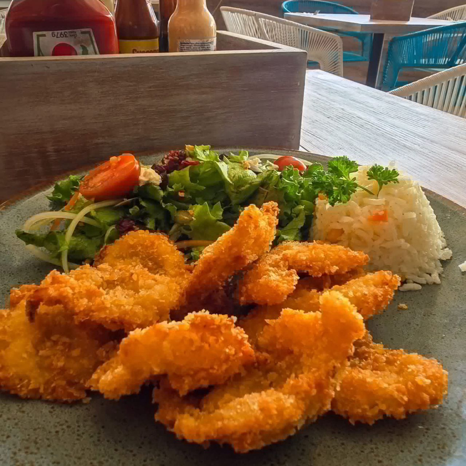 Camarones Empanizados