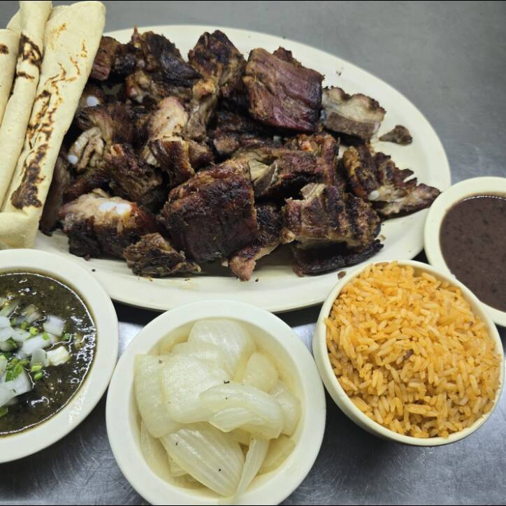 ¾ kg Costillas Asadas al carbon