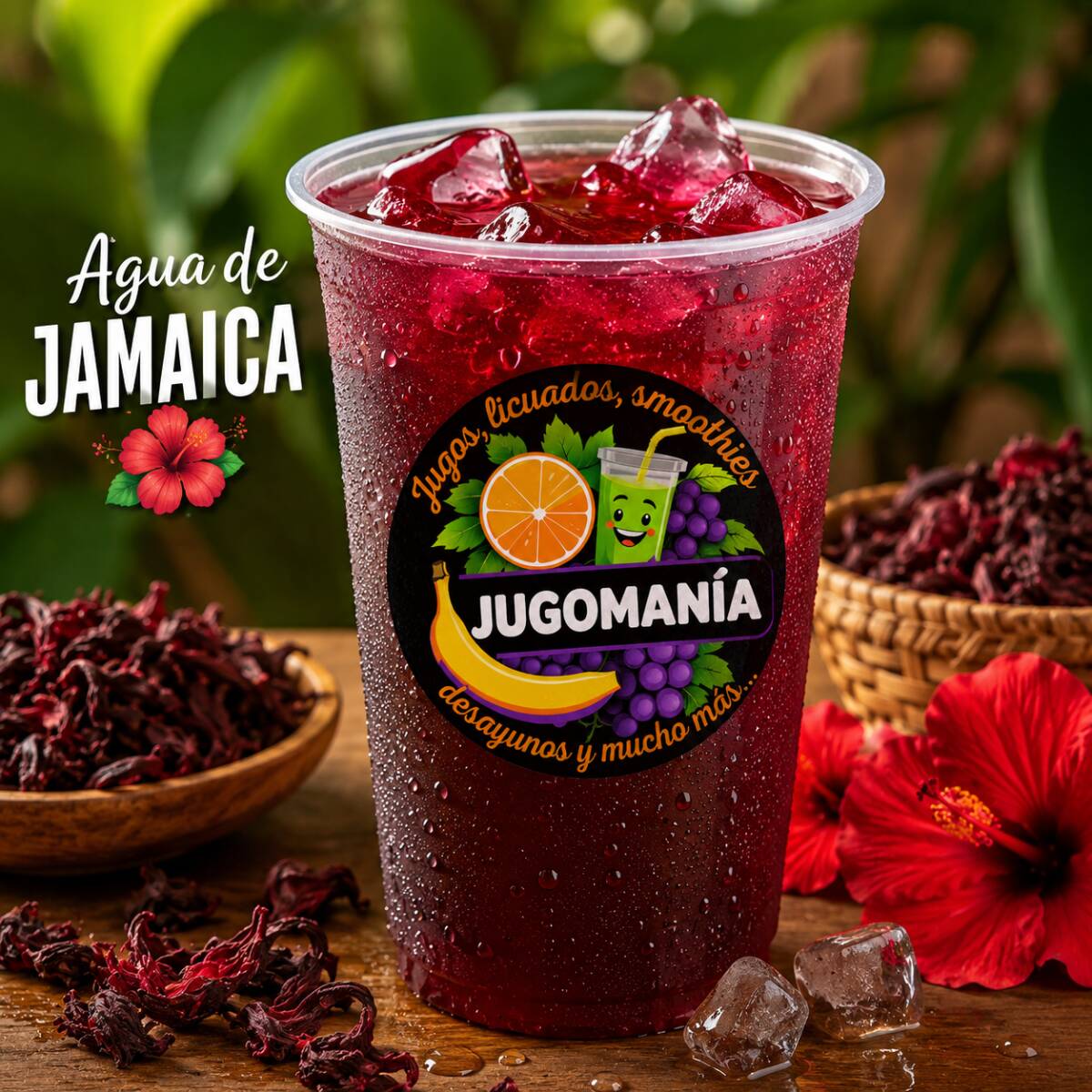 Agua de Jamaica 500 ml