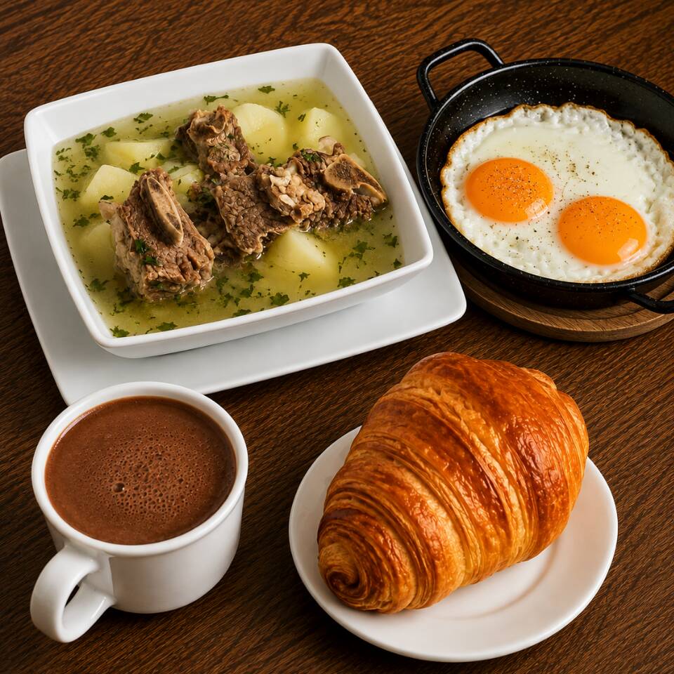 Combo Desayuno Completo con Caldo