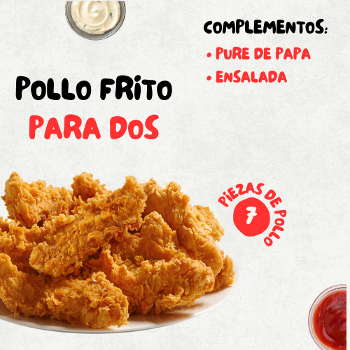 Pollo Frito Para Dos