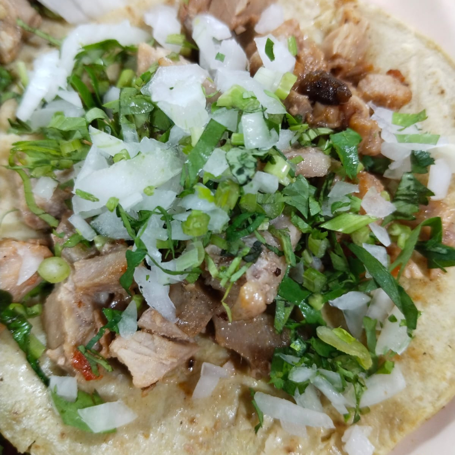 Taco de Suadero.