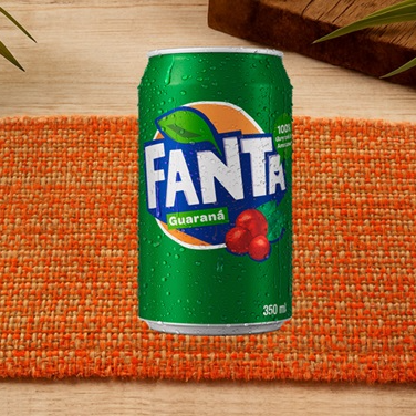 Fanta sabor Guaraná Lata 350ml