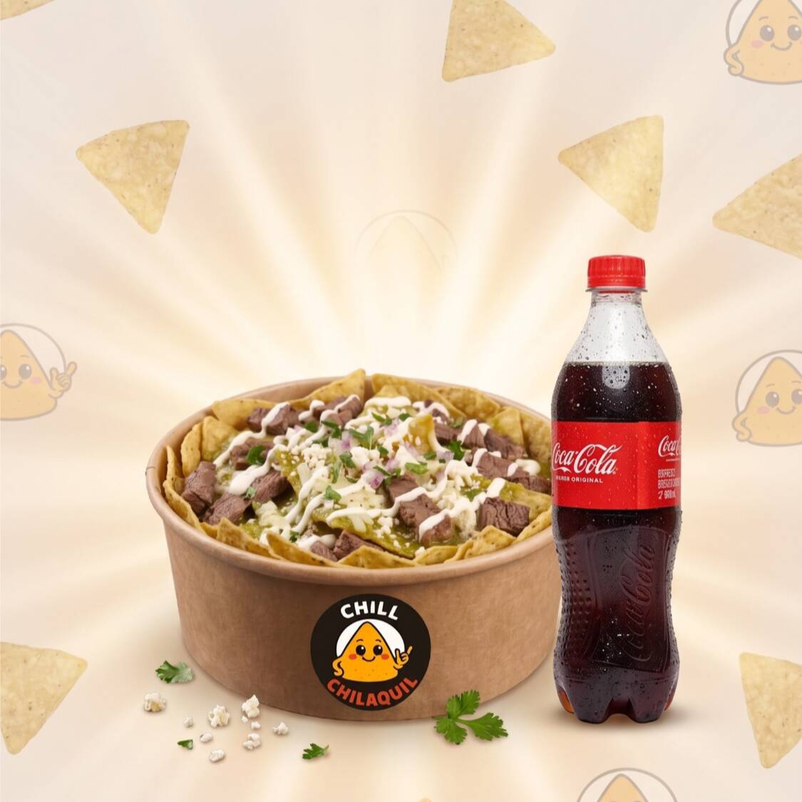 Combo Chill 32 + Coca Cola 600 ML