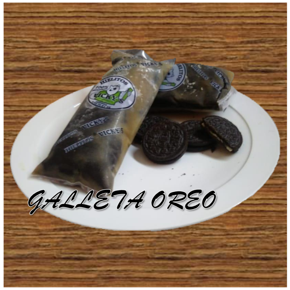 Hielito de Galleta Oreo
