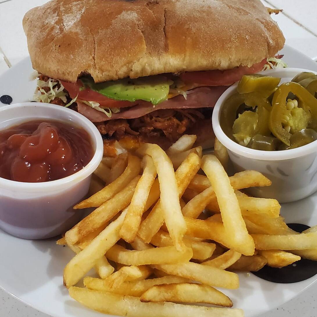 Torta Cubana con Papas
