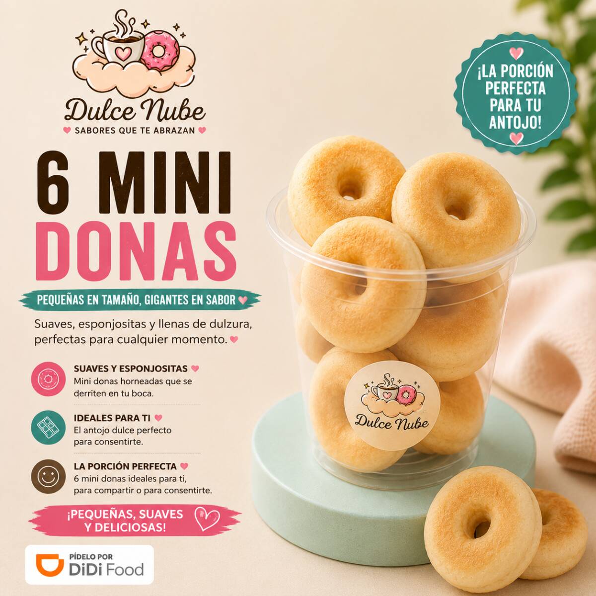 6 Mini Donas 🍩