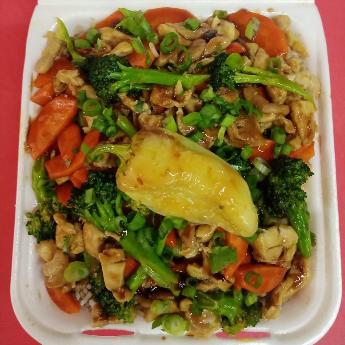 Nuevo Teriyaki (Brocoli, Zanahoria) Mixto
