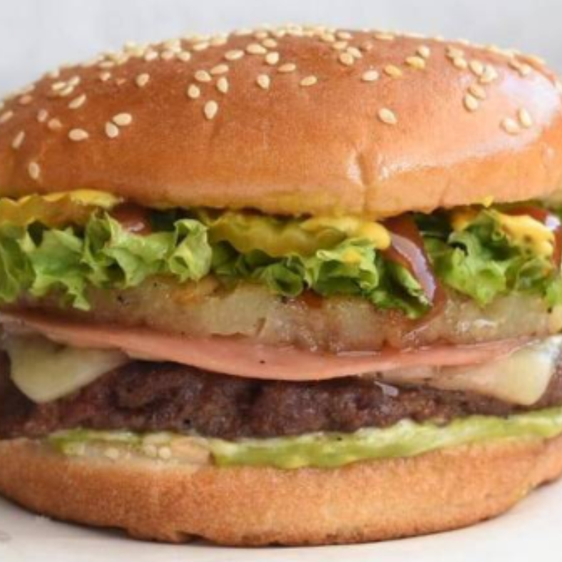 Hamburguesa Hawaiana