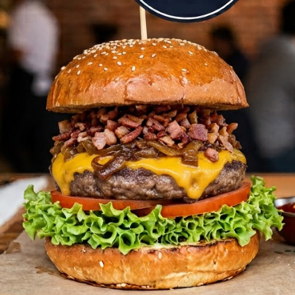 Burguer Cheddar Tocineta