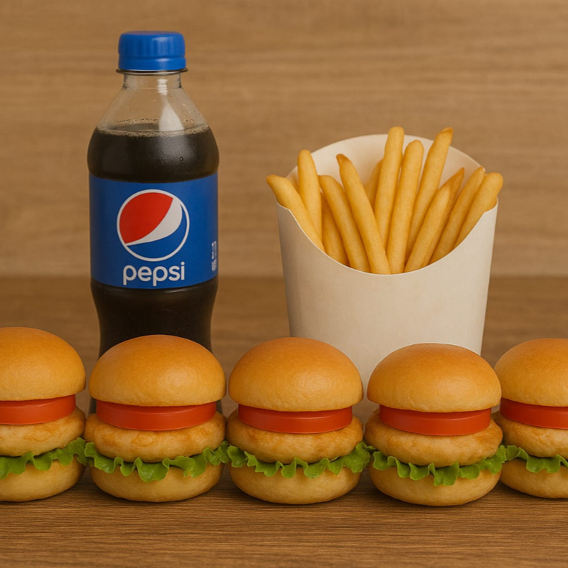 Combo Línea Pio-pio + Papas + Refresco