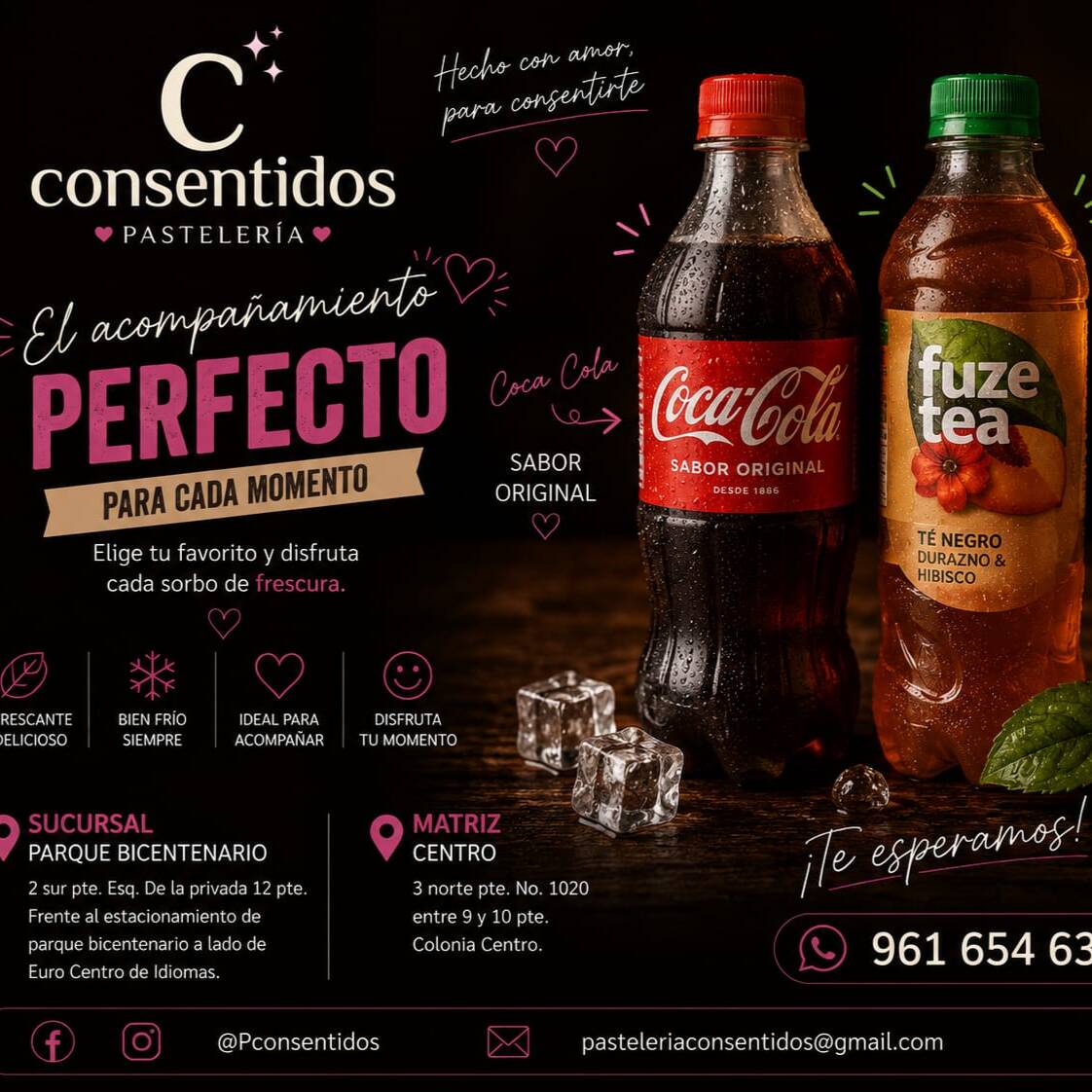 Coca Cola ó Fuze Tea