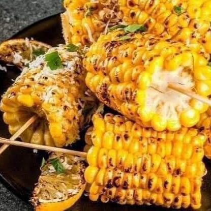 Elotes asados