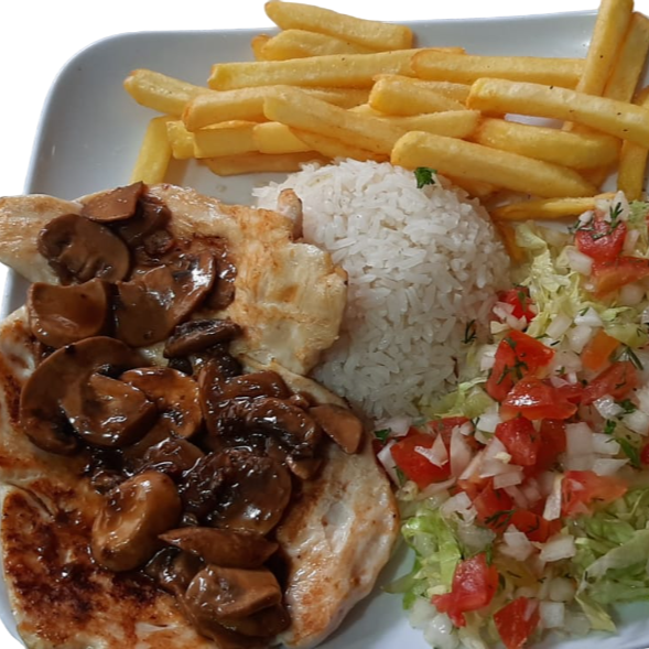 Pechuga con Champiñones