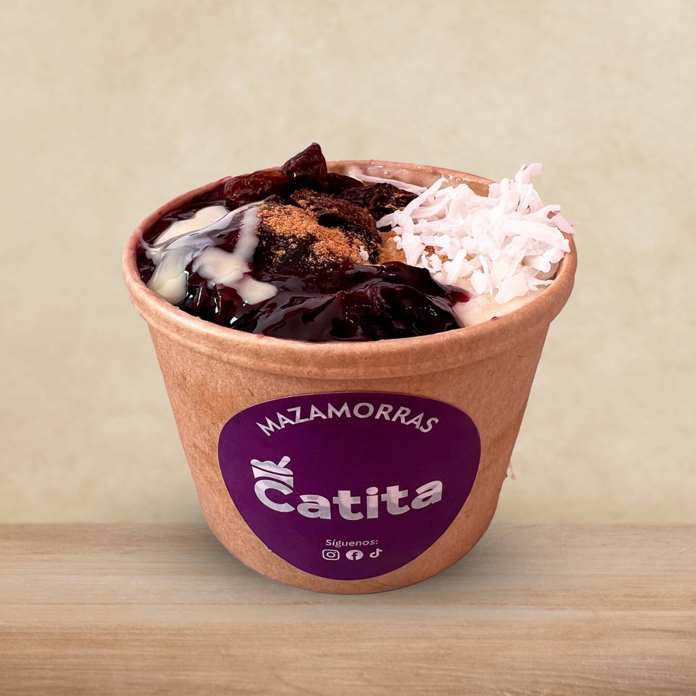 Mazamorra Morada con Frutos Secos