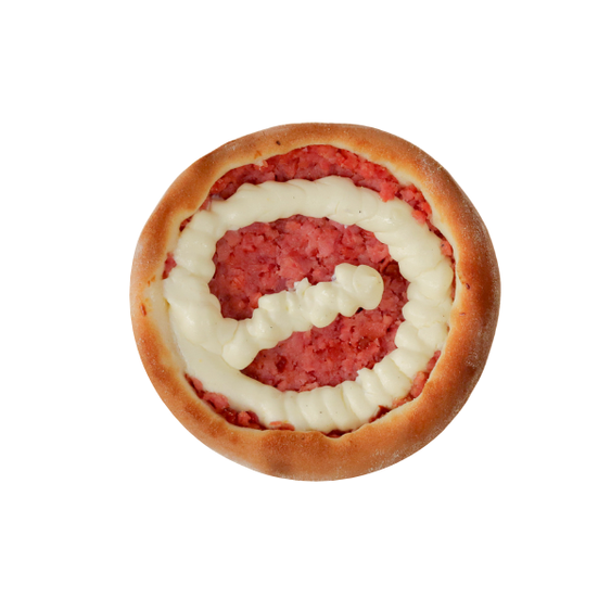 calabresa triturada + catupiry