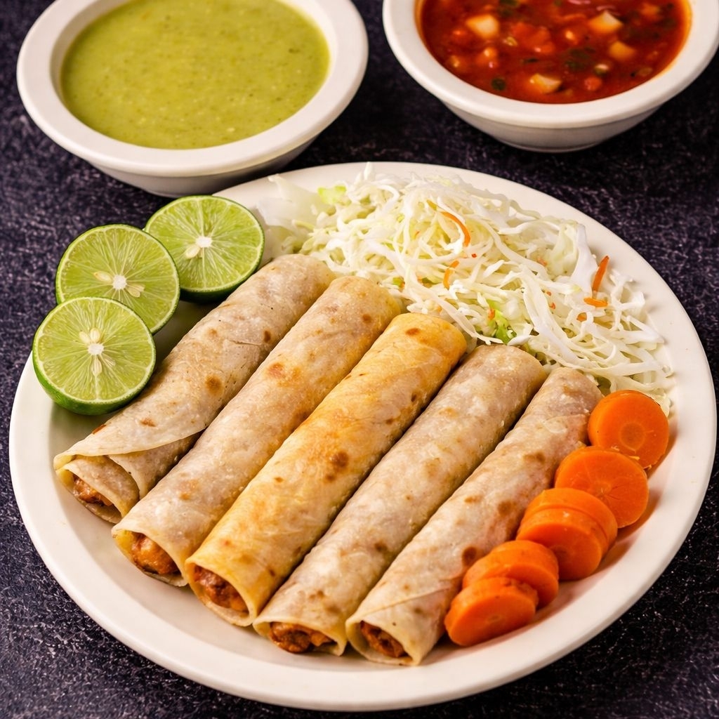 5 Tacos de Harina
