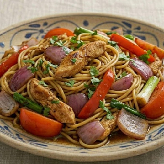 Tallarín Saltado Criollo