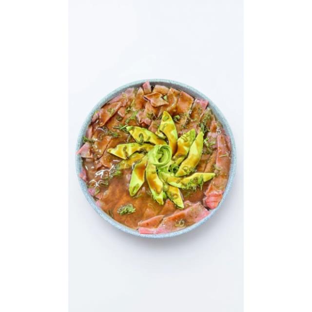 AGUACHILE SASHIMI DE ATUN
