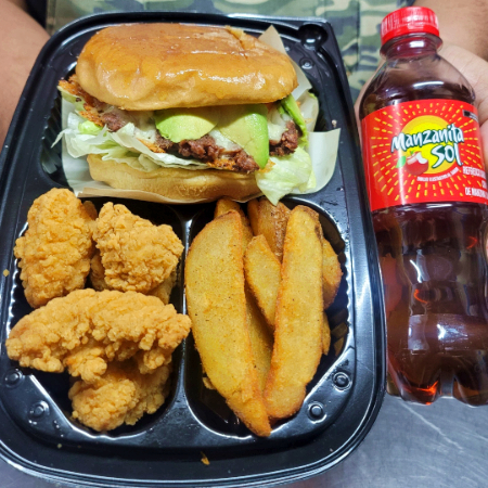 combo hamburguesa