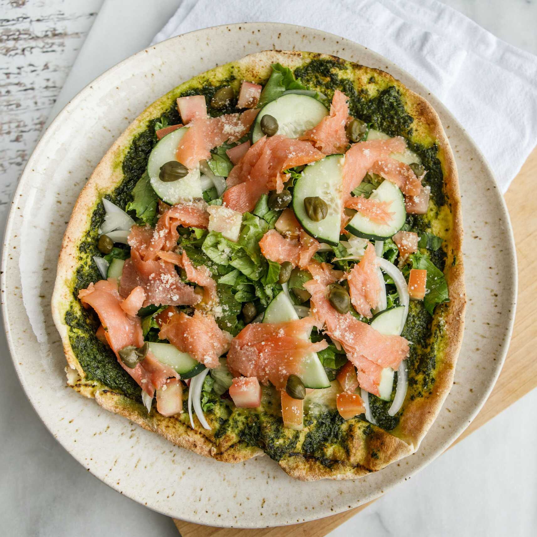 Piadine Salmón