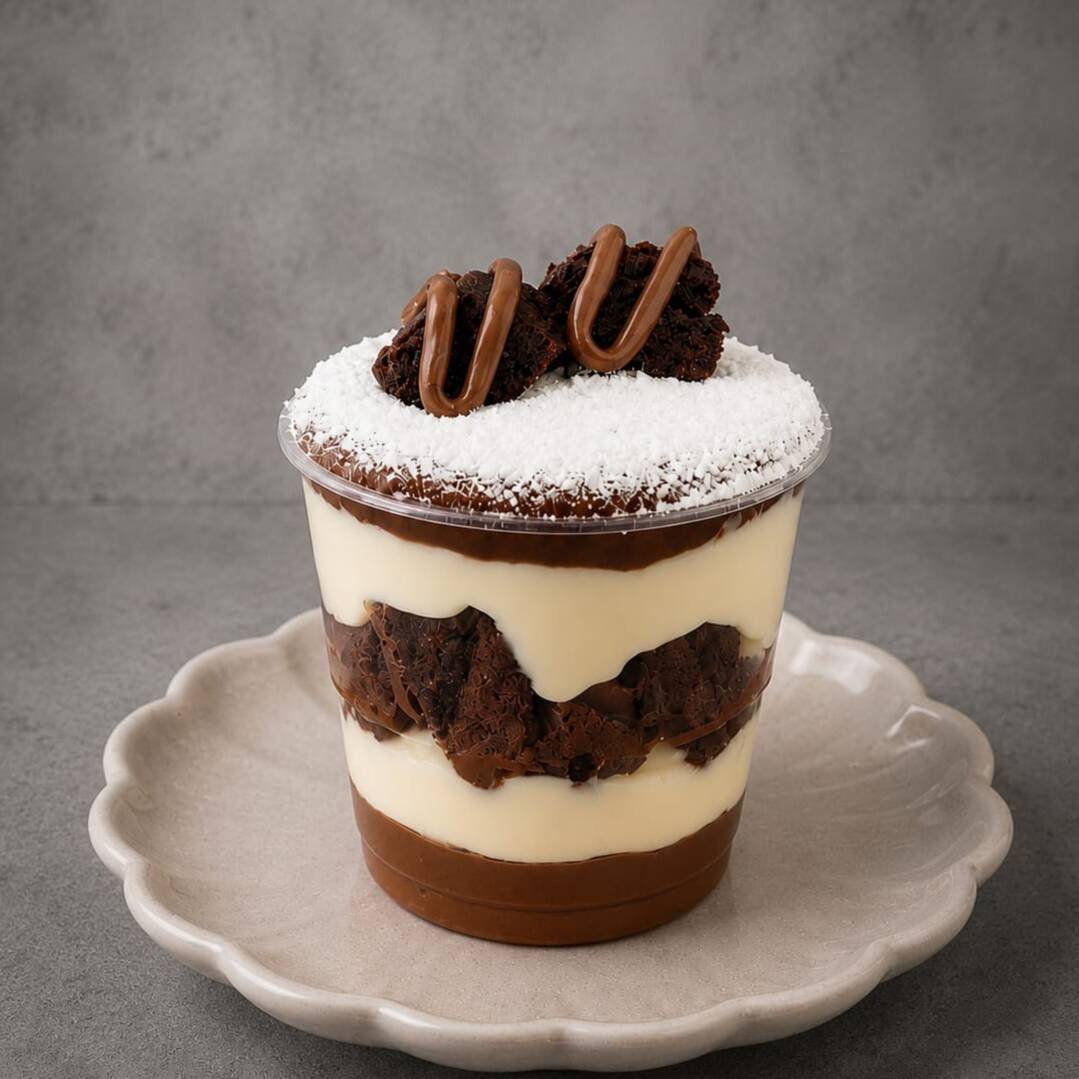 camadas de Creme de Avela com brigadeiro de Ninho cremoso e cubinhos de brownie para trazer aquela textura incrível que só o Brownie tem! Para completar leite Ninho em pó!
Peso 200 g