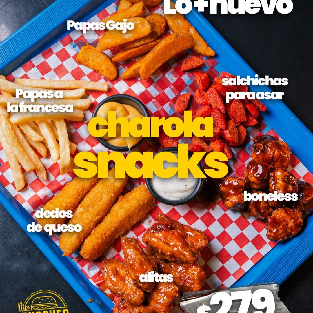 CHAROLA SNACK