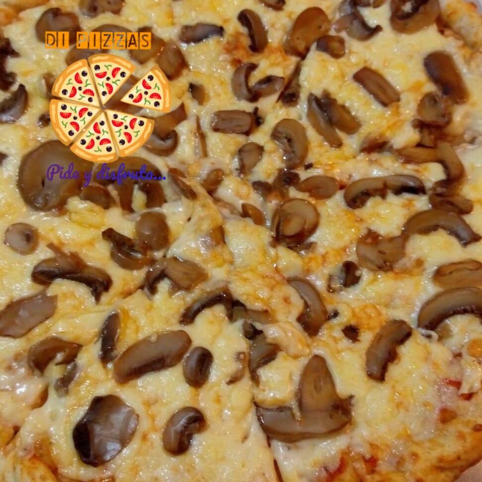 Pizza de Champiñones de 14
