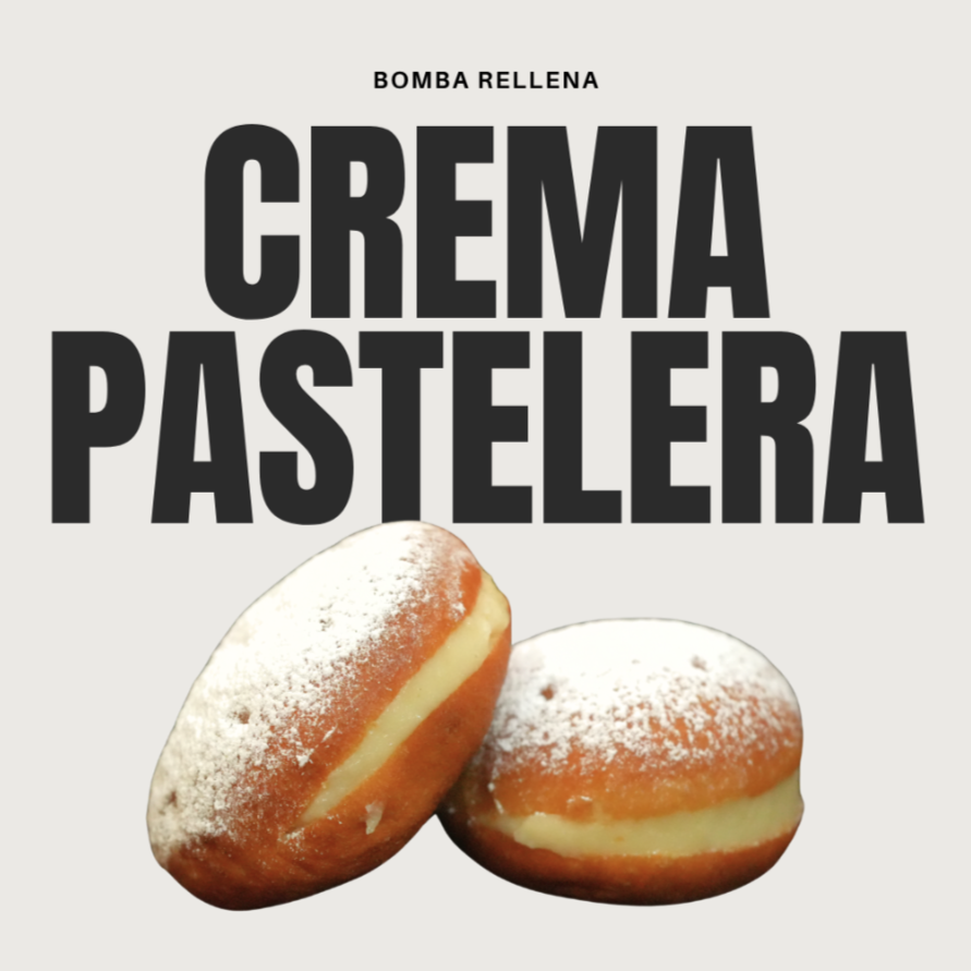 Bomba de Crema Pastelera