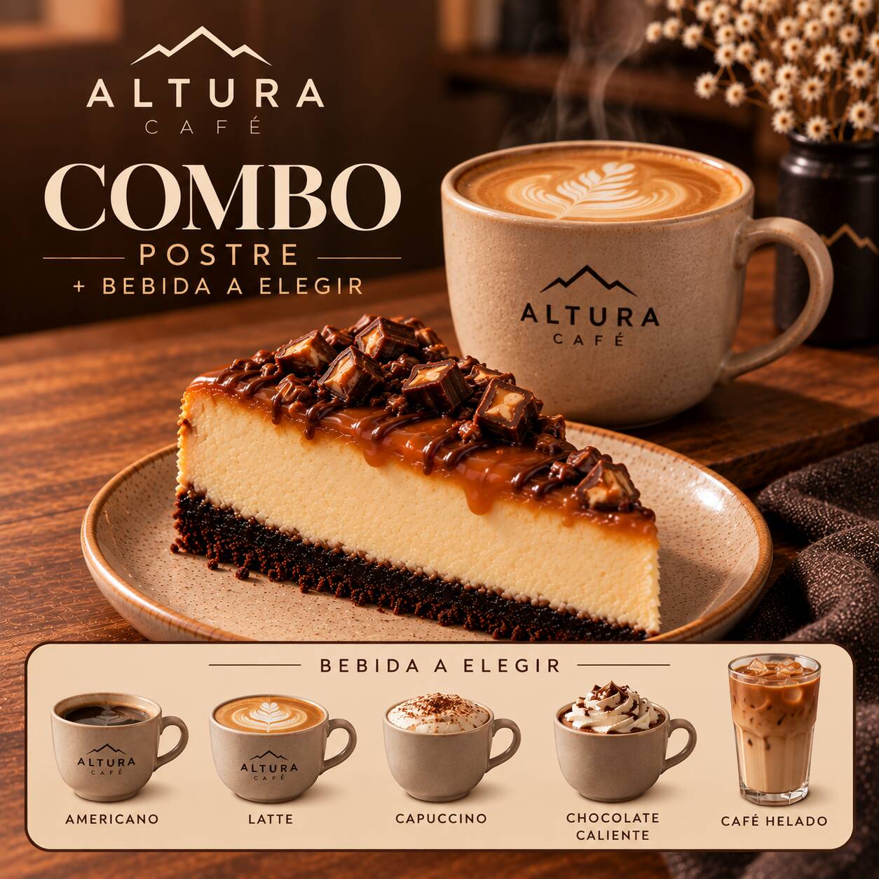 Combo 2 con Postre