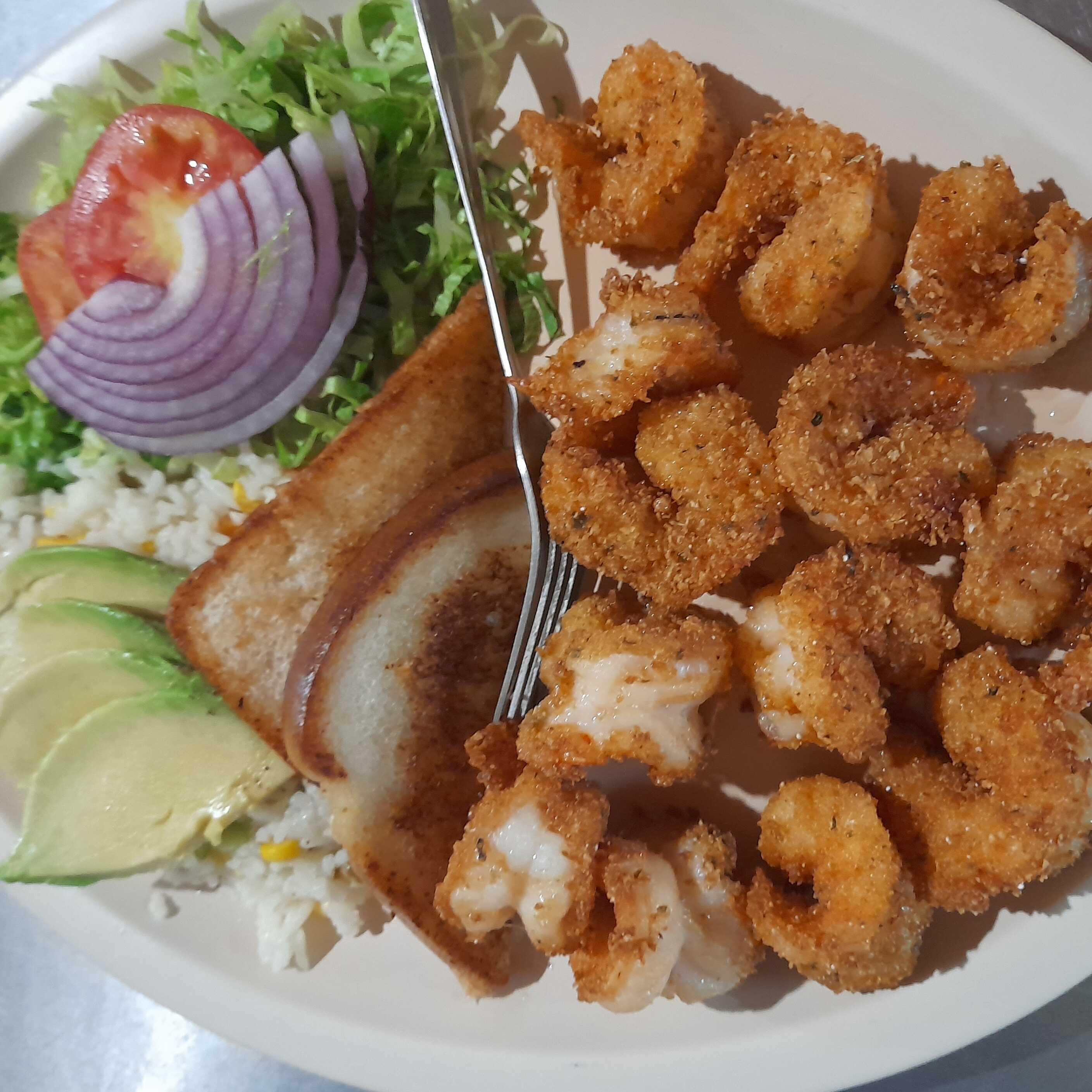 Camarones Empanizados