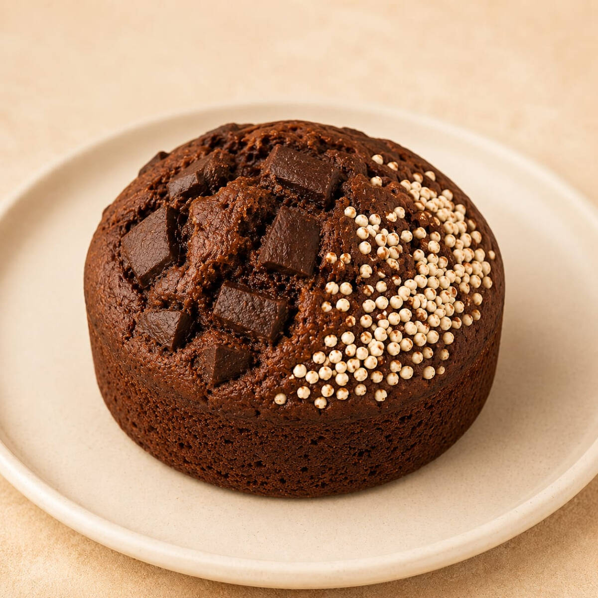 Panqué de Amaranto. Chocolate