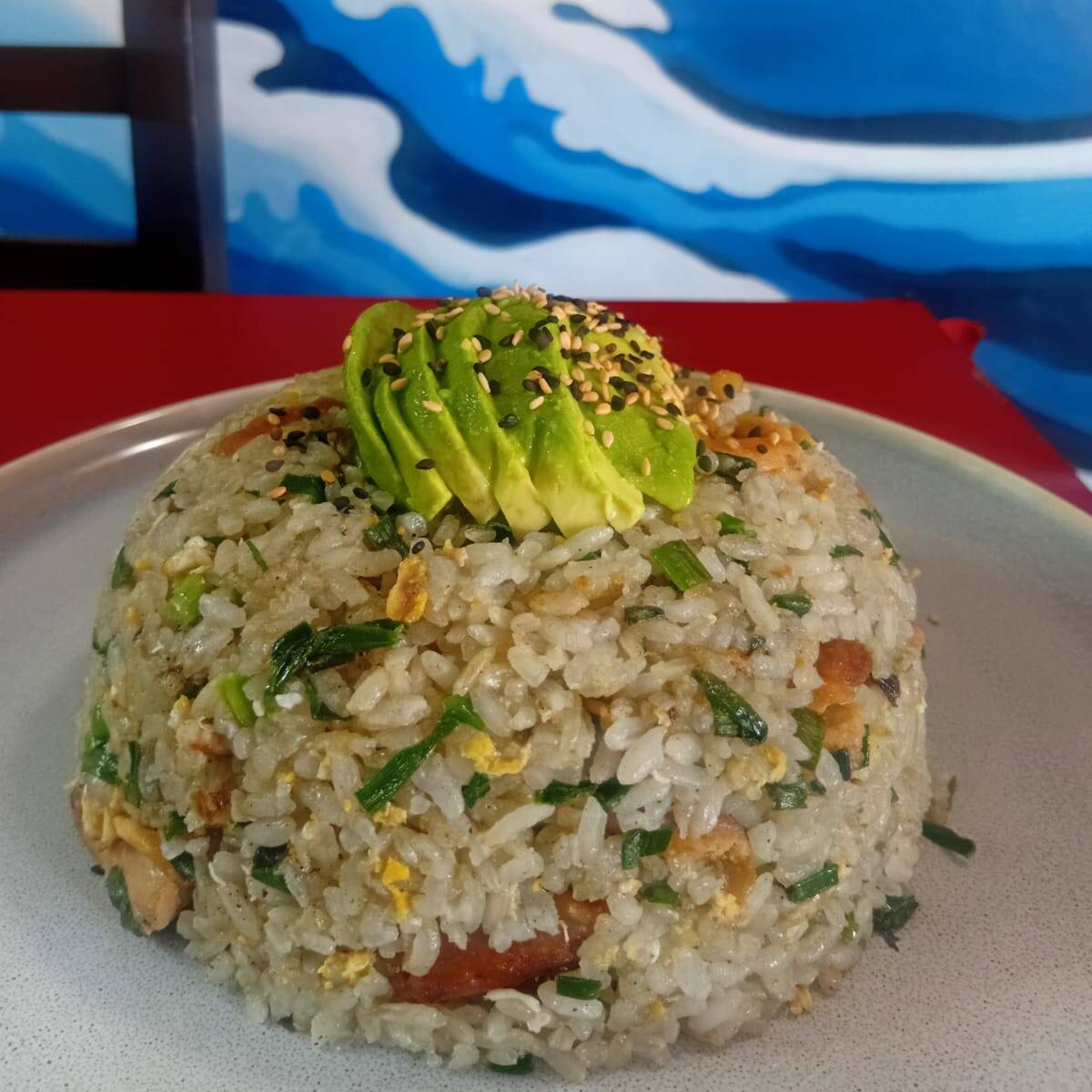Arroz Frito de Pollo