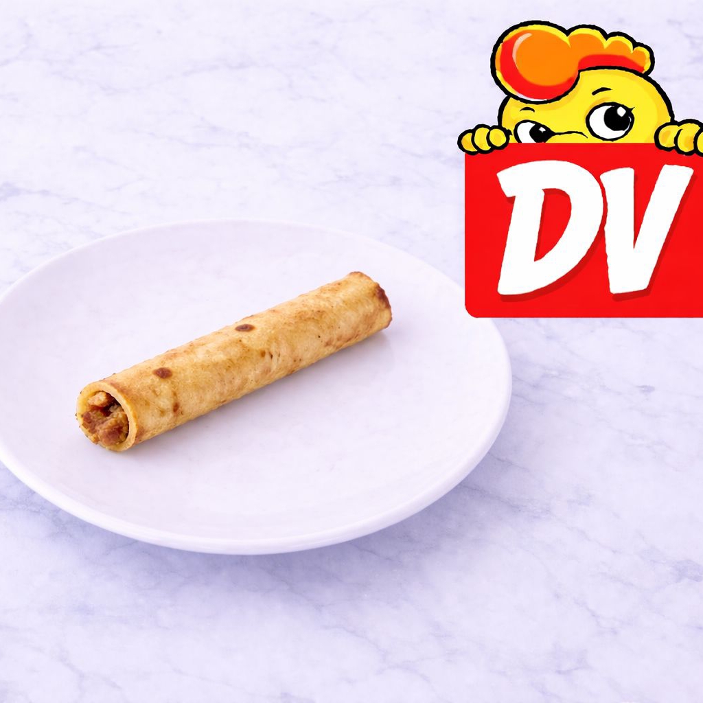 taco dorado de pollo 1pz