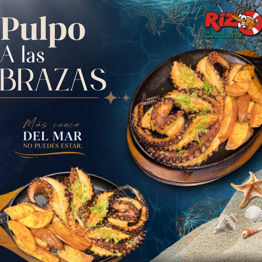 Pulpo a las Brazas