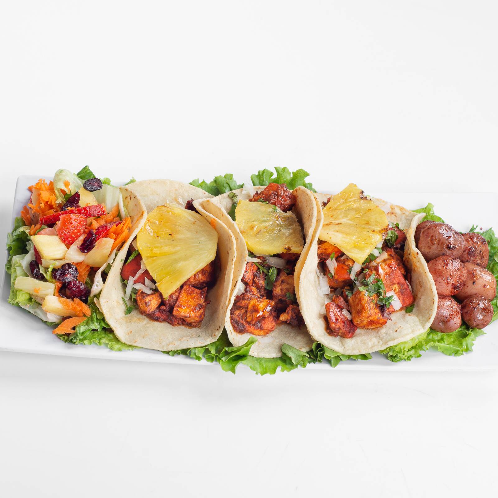 Paquete Tacos de Pollo al Pastor (Orden de 3)