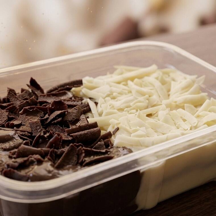 Brigadeiro chocolate e branco aquela combinacao perfeito