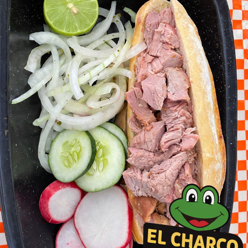 Torta Ahogada de Carnitas
